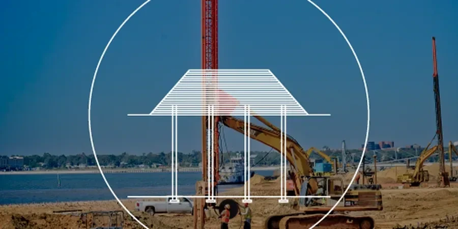 Illustrative image of Prefabricated vertical drain (PVD) design in Cincinnati