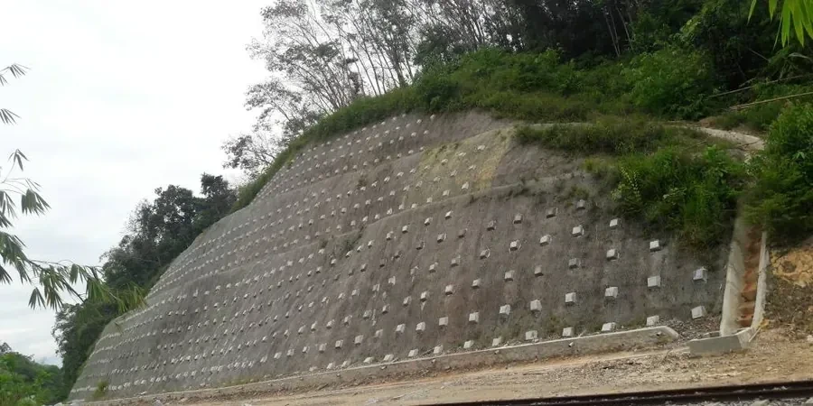Illustrative image of Slope stabilization design in Cincinnati
