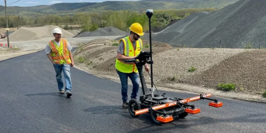 Illustrative image of GPR (Ground Penetrating Radar) survey in Cincinnati