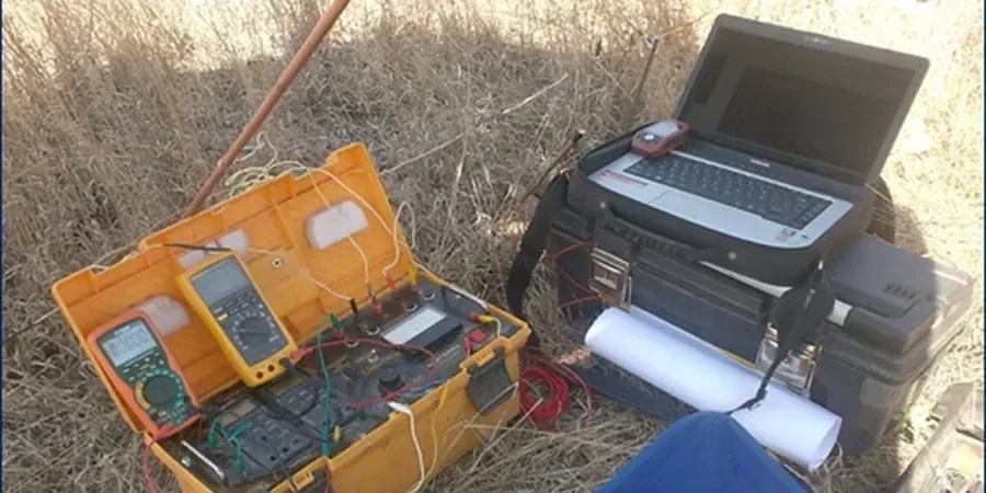 Illustrative image of Electrical resistivity / VES (Vertical Electrical Sounding) in Cincinnati