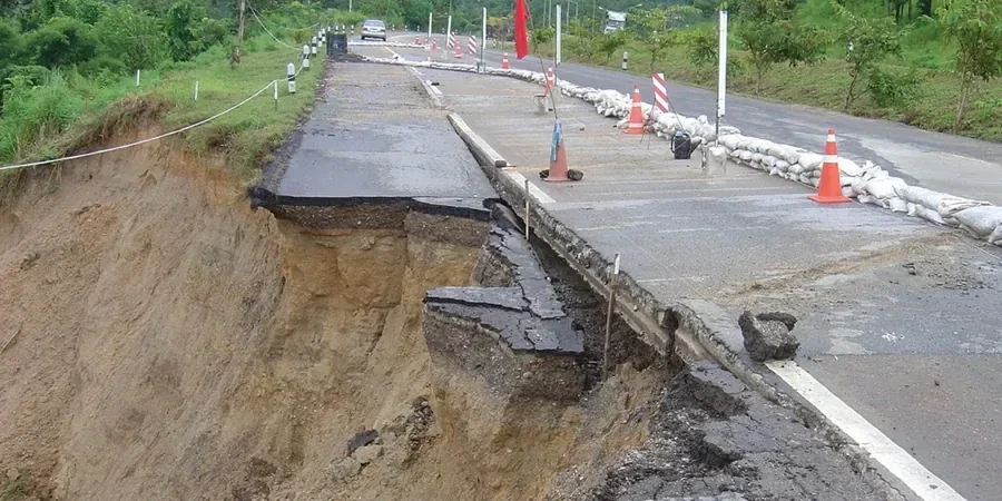 Illustrative image of Road embankment design in Cincinnati