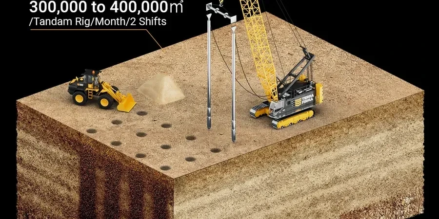 Illustrative image of Vibrocompaction design in Cincinnati